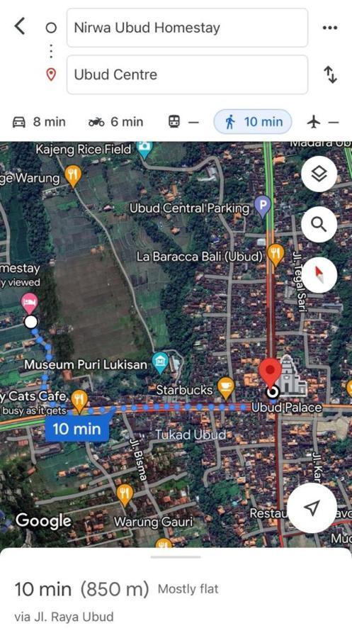 Nirwa Ubud Homestay Экстерьер фото