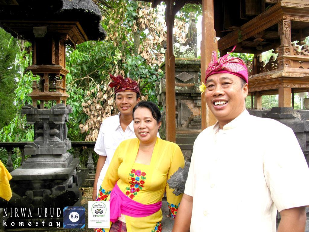 Nirwa Ubud Homestay Экстерьер фото